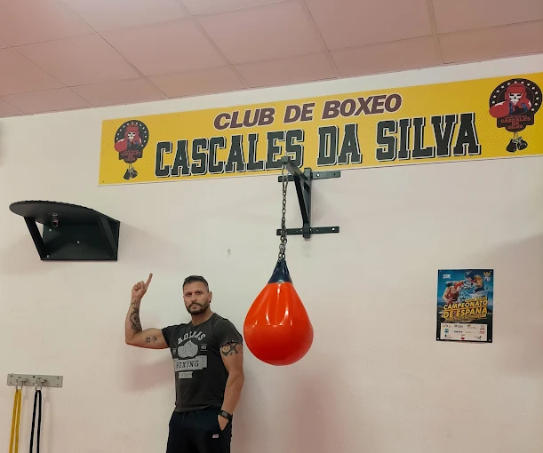 Equipo del club de boxeo Cascales Da Silva